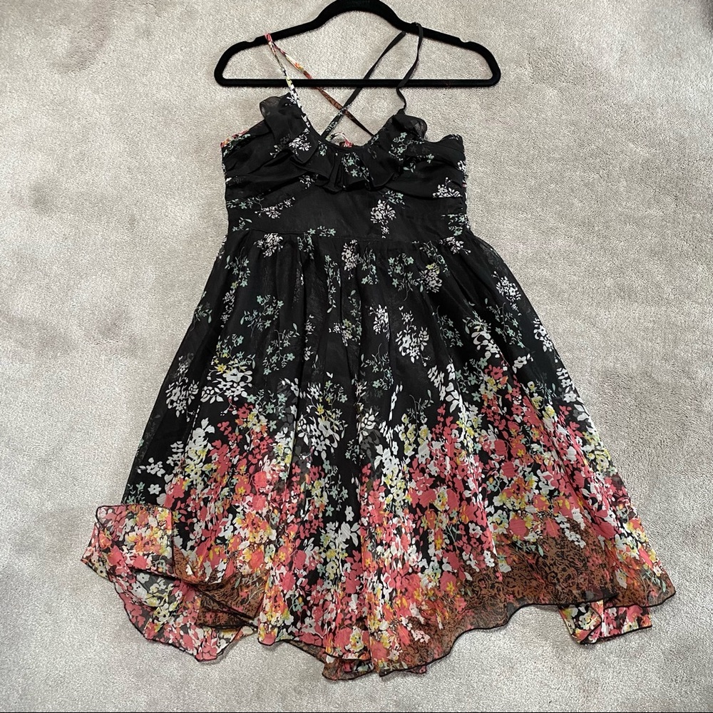 New Moon Collection floral dress size S